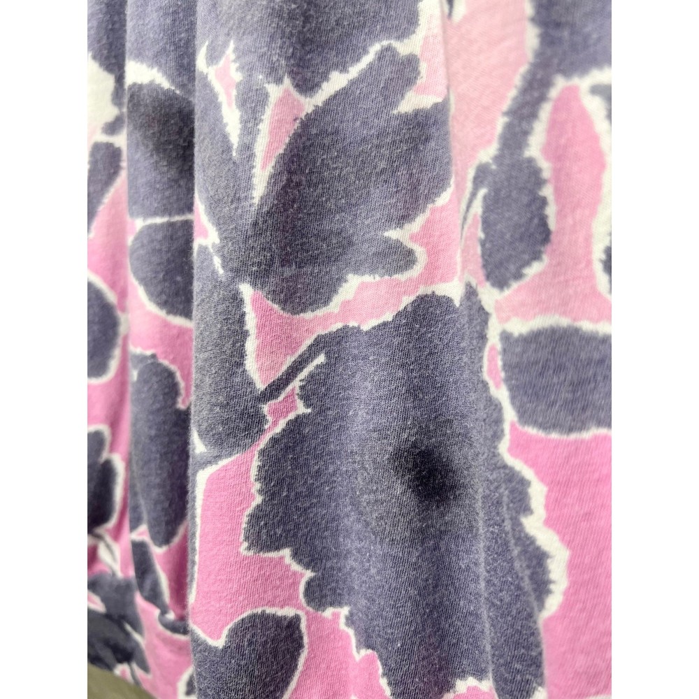 American Eagle Purple & White Floral Gradient Tank Top Womens Size M - Picture 4 of 9